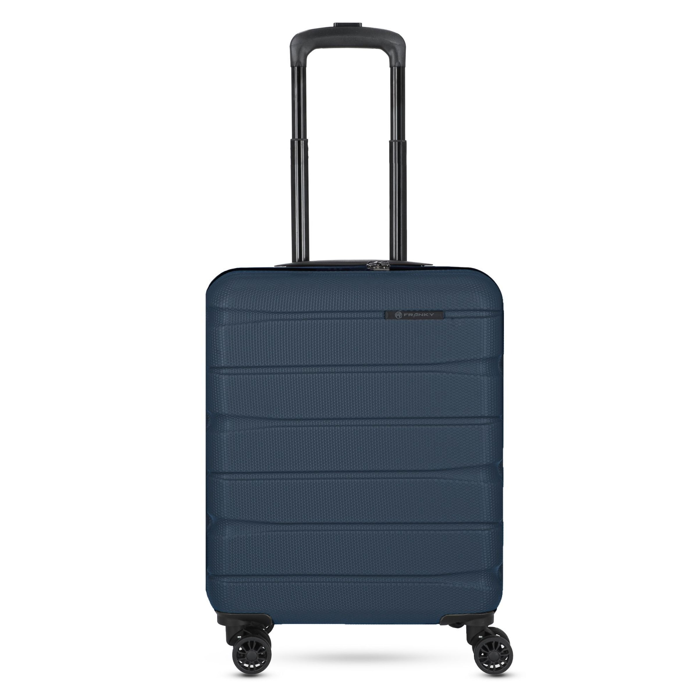 Trolley 'Munich 4.0' di Franky in blu: frontale