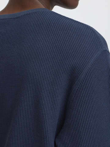 !Solid - Sudadera 'SDDanton Waffle' en azul