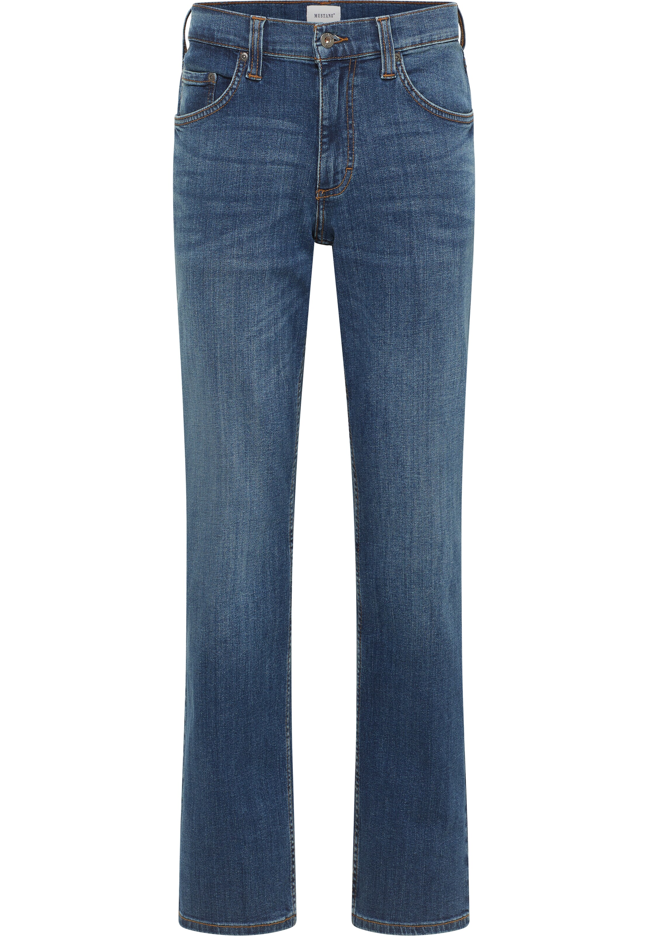 MUSTANG Regular Jeans in Blue: front