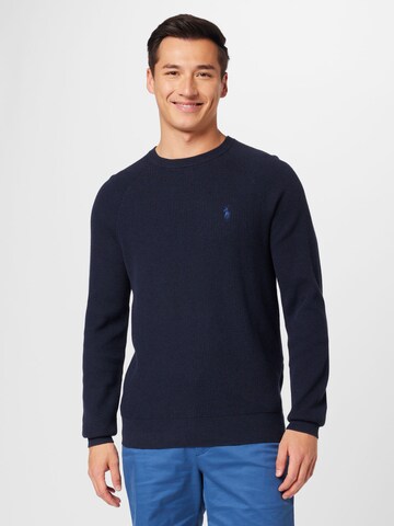 Pull-over Polo Ralph Lauren en bleu : devant