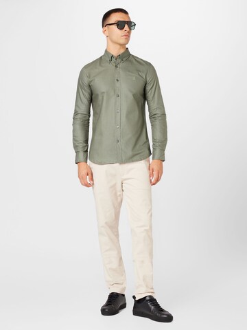 BURTON MENSWEAR LONDON Slim Fit Skjorte i grønn