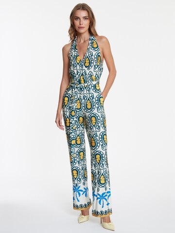 Ana Alcazar Jumpsuit 'Winora' in Blauw: voorkant