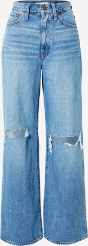 Madewell Wide leg Jeans in Blue: front