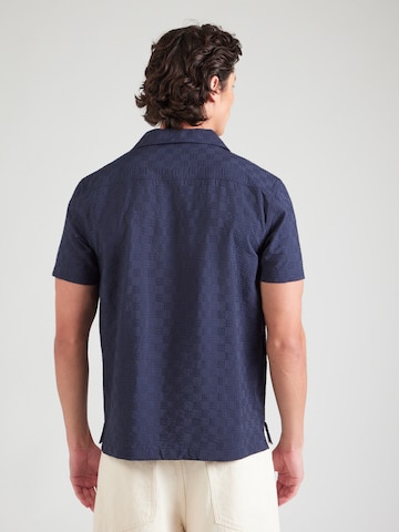 SCOTCH & SODA Regular fit Srajca | modra barva: zadnja stran