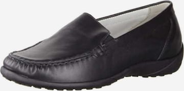 WALDLÄUFER Moccasins in Black: front