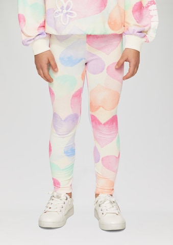Skinny Leggings s.Oliver en blanc : devant