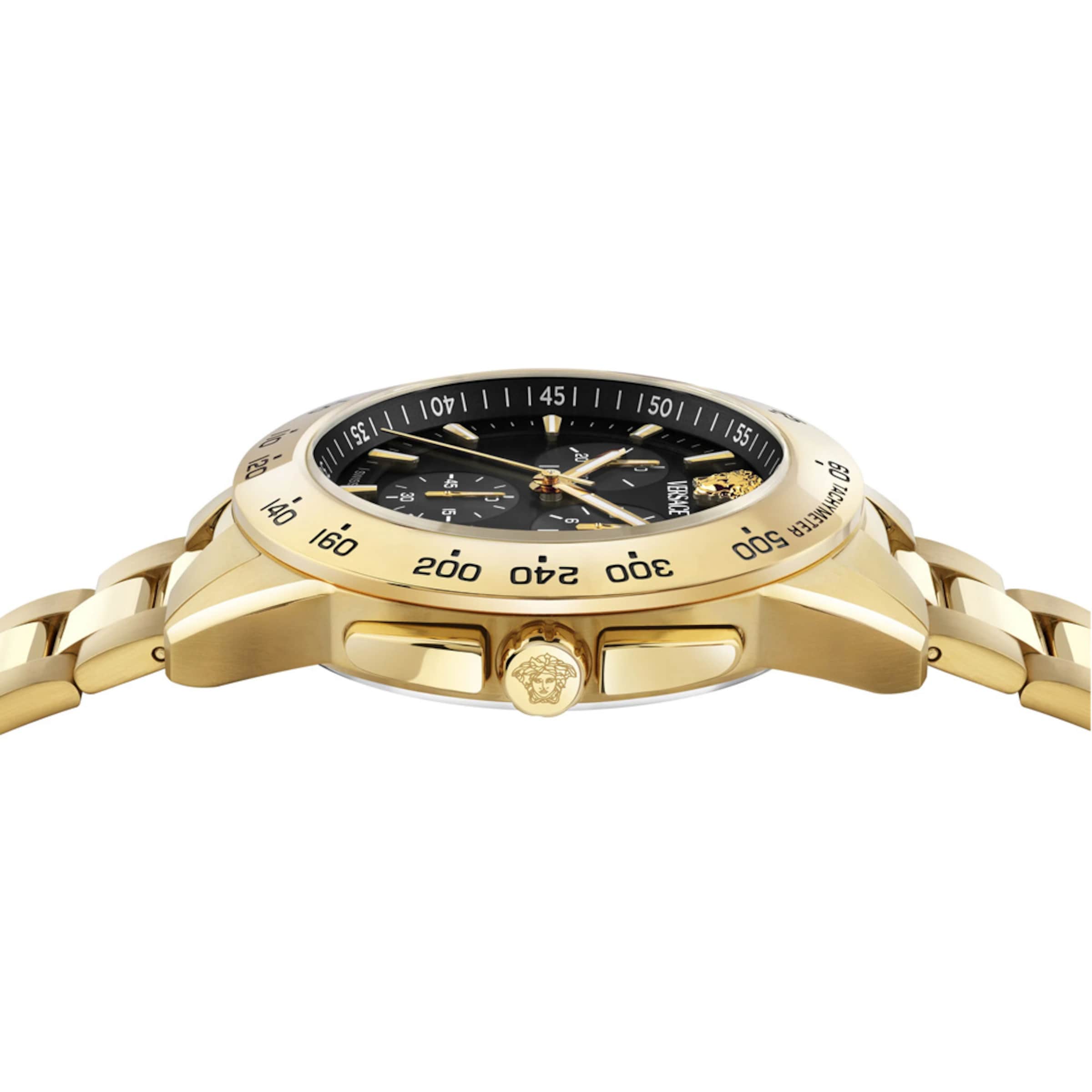 VERSACE Analog watch 'Vekia' in Gold