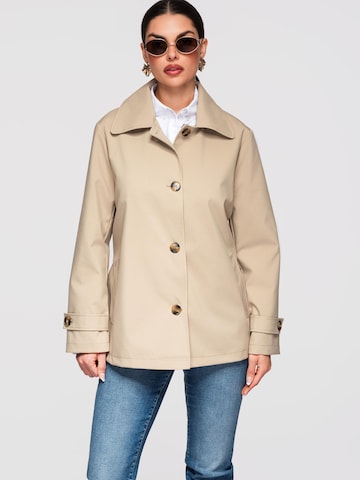 Ombre Übergangsmantel‌‌‌‌‌‌‌‌‌‌ in Beige: Vorderseite