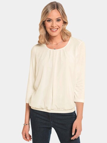 Goldner Blouse in Wit: voorkant