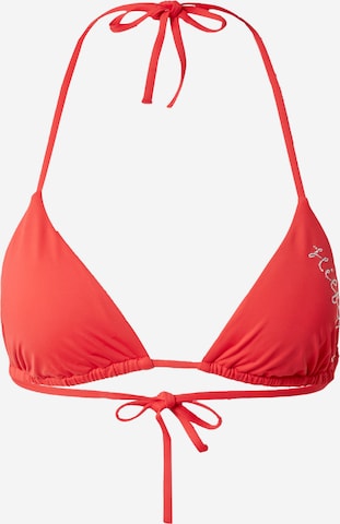 Tommy Hilfiger Underwear Triangle Bikini Top in Orange: front