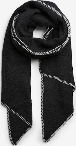 PIECES Scarf 'PCPyron' in Black: front