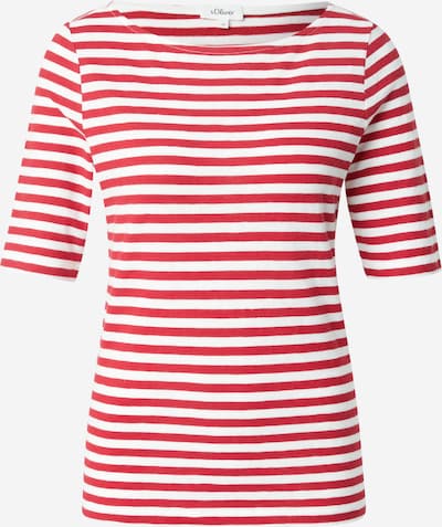 Marškinėliai iš s.Oliver, spalva – raudona / balta, Prekių apžvalga