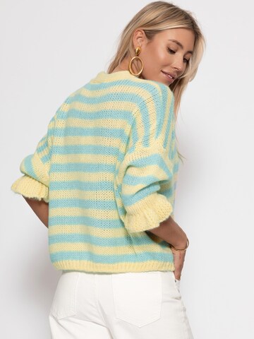 SASSYCLASSY Knit Cardigan in Yellow