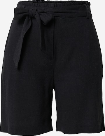 NÜMPH Loose fit Pants 'SASSIE' in Black: front