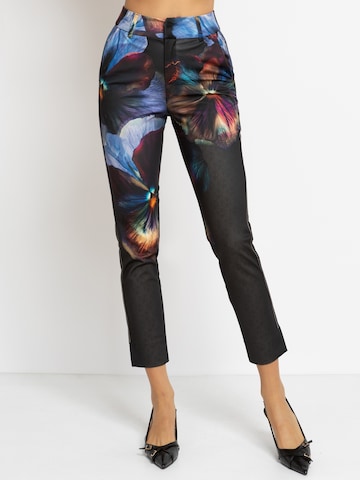 JIORO Skinny Broek 'VIOLET' in Zwart