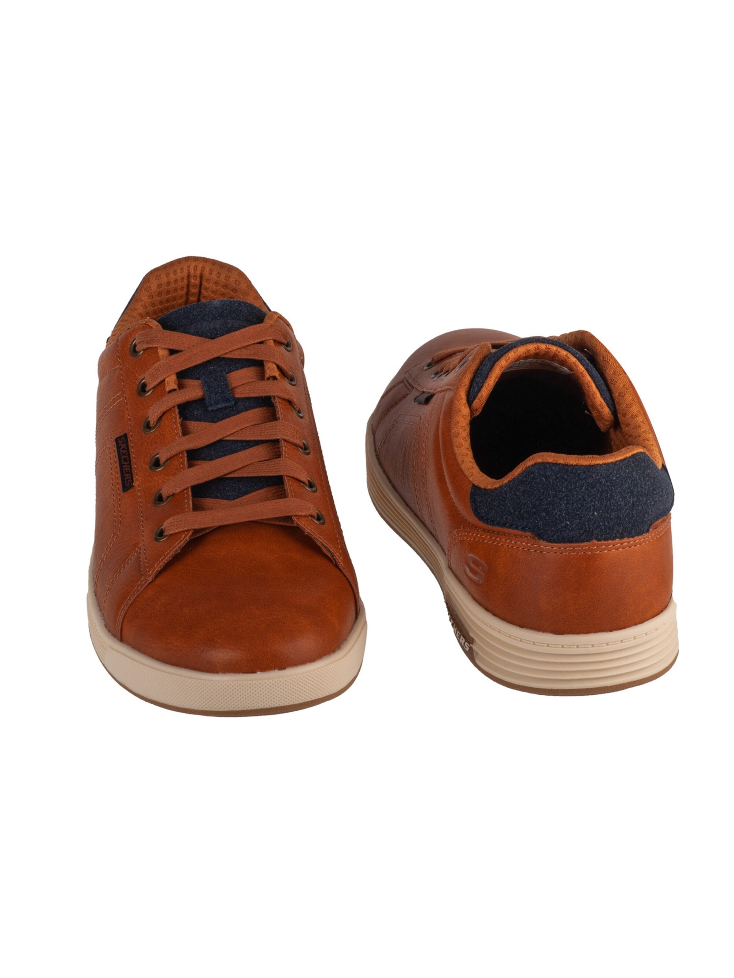 Baskets basses 'Cavell - Hensley' SKECHERS en marron