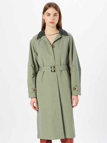 Soft Rebels Ανοιξιάτικο και φθινοπωρινό παλτό 'Alice' σε πράσινο: μπροστά