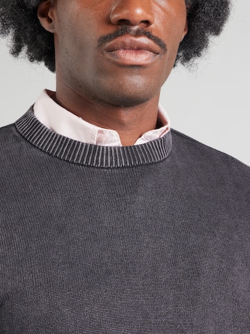 Pullover 'JJECHARGE' di JACK & JONES in nero