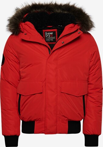 Superdry Between-Season Jacket 'Everest' in Red: front