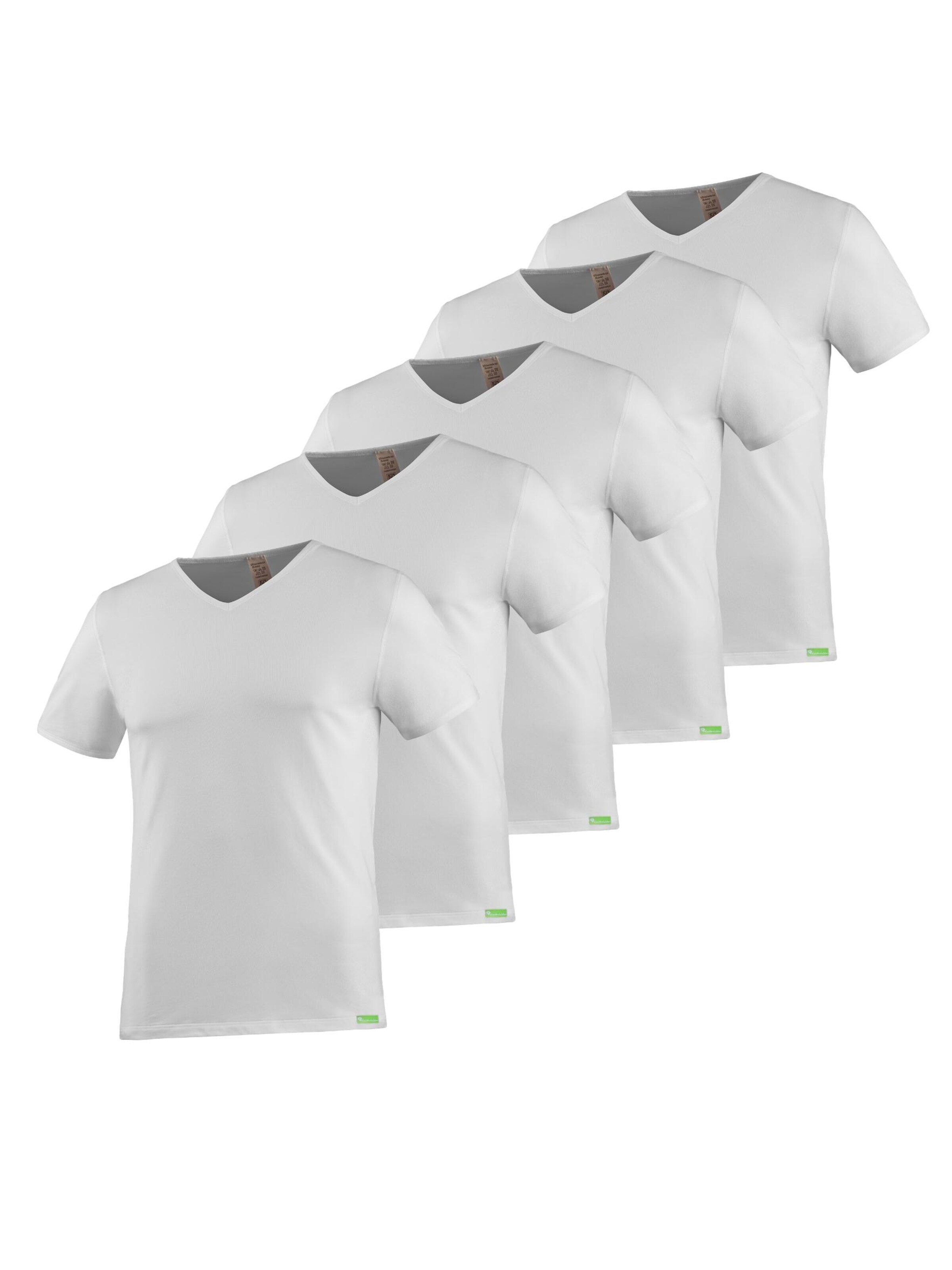 kleiderhelden Undershirt in White: front