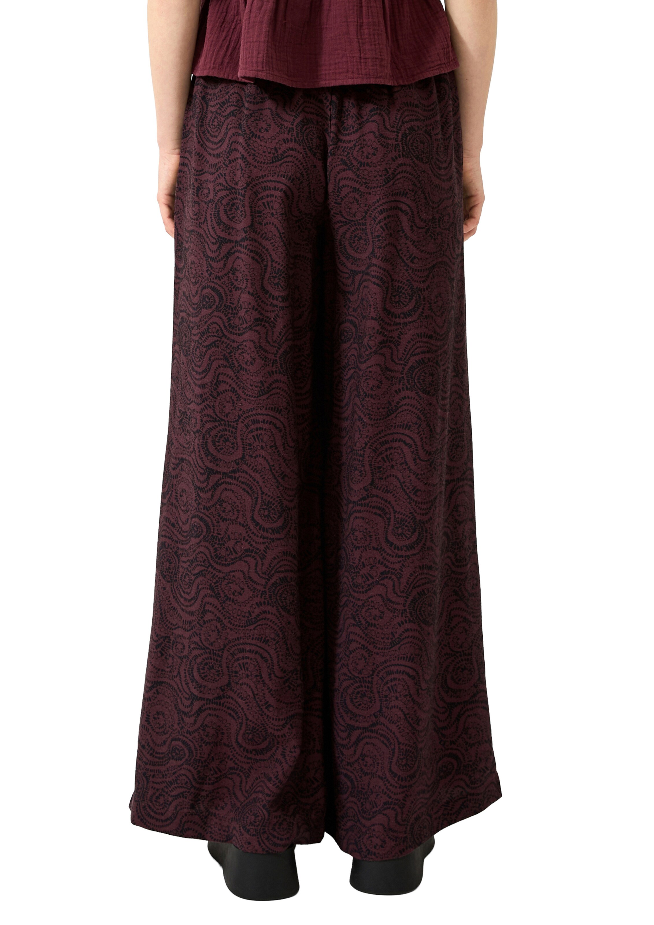 QS Loose fit Trousers in Red