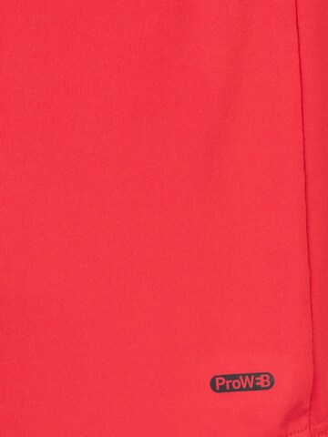 T-Shirt fonctionnel Spyder en rouge