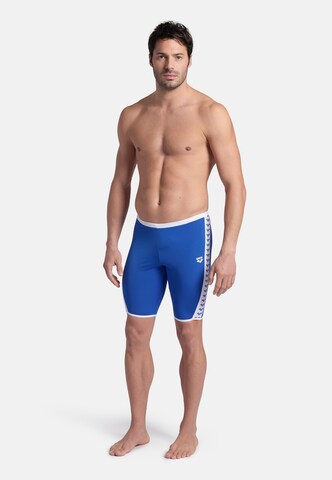 ARENA Athletic Swim Trunks 'ICONS' in Blue