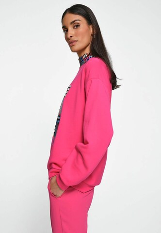 TALBOT RUNHOF X PETER HAHN Sweatshirt in Roze