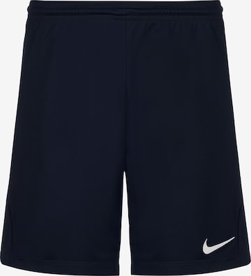 NIKE Regular Sportbroek 'Park III' in Blauw: voorkant