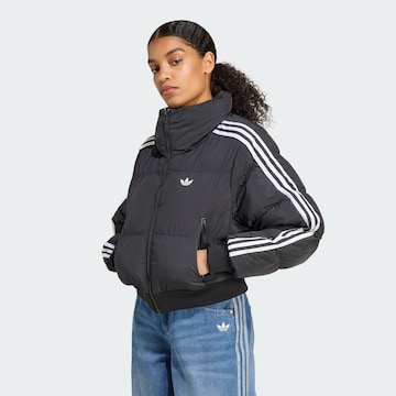 ADIDAS ORIGINALSZimska jakna 'Adicolor' - crna boja: prednji dio