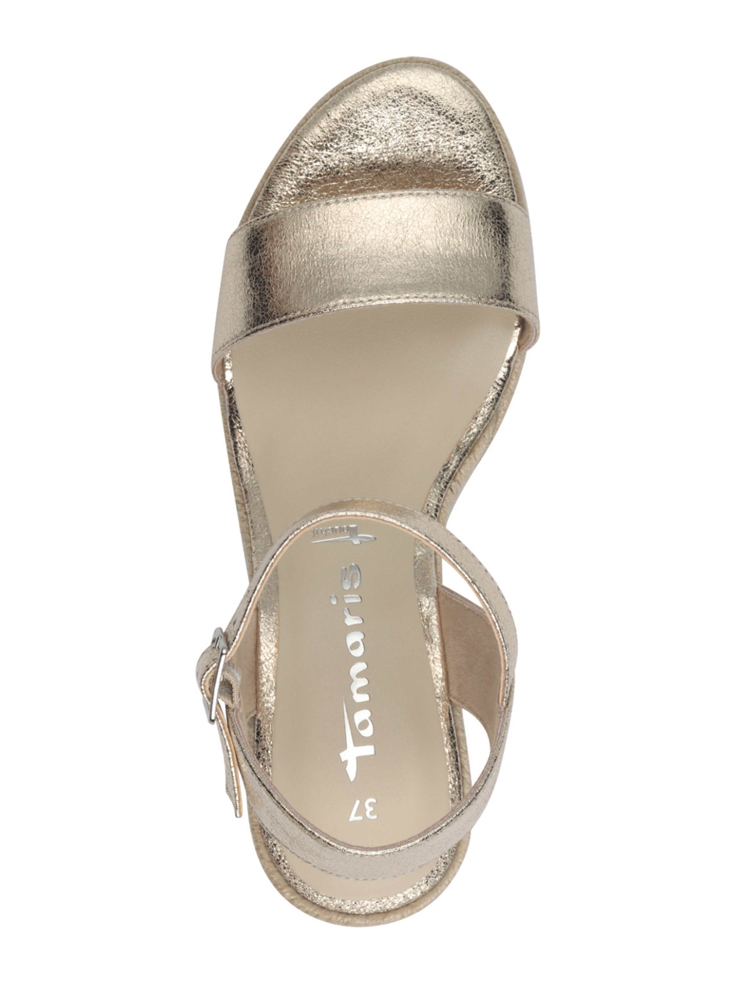 Tamaris Σανδάλι με λουράκια σε χρυσό