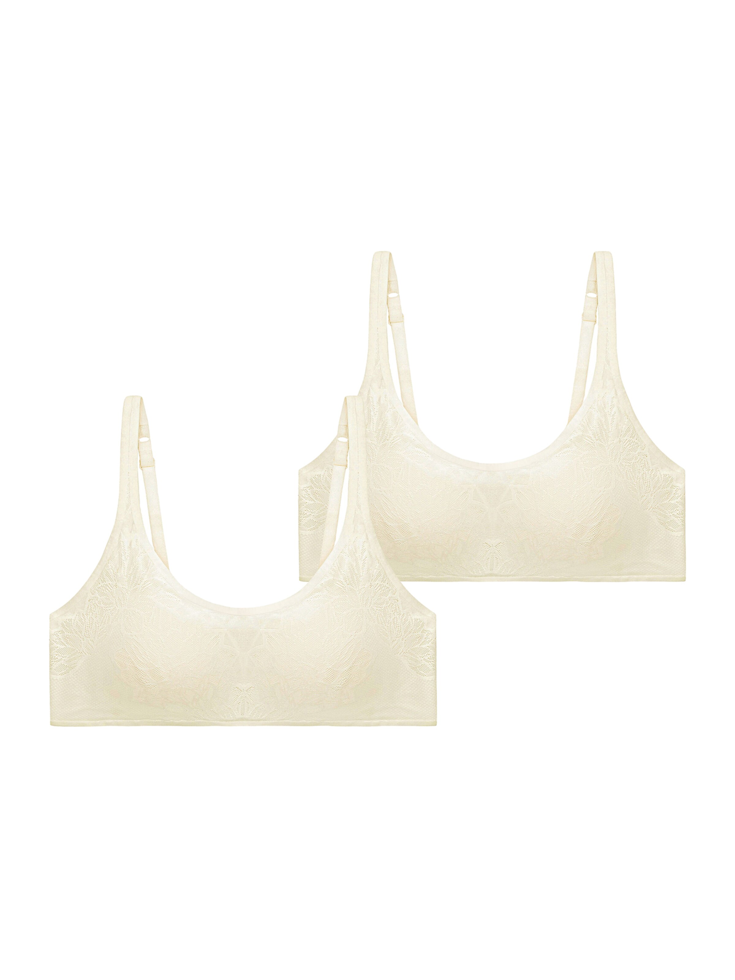 TRIUMPH BH ' Fit Smart ' in Geel: voorkant