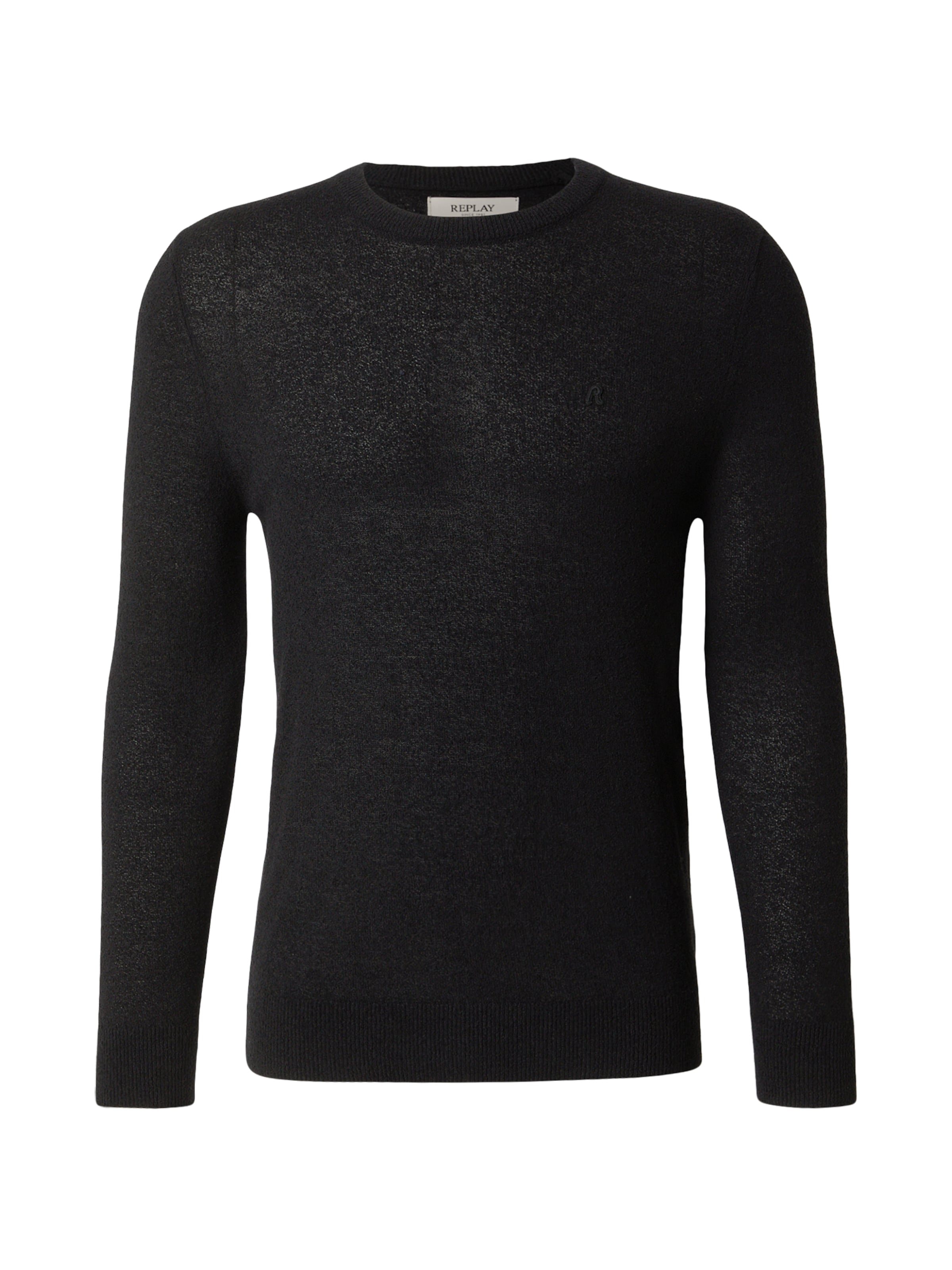 REPLAY Свитер в Черный: спереди