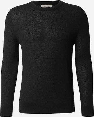 REPLAY Neulepaita värissä musta: etupuoli