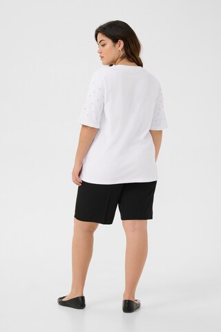 KAFFE CURVE Shirt 'KCanya' in White