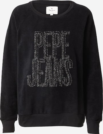 Pepe Jeans - Sudadera 'RUBY' en negro: frente