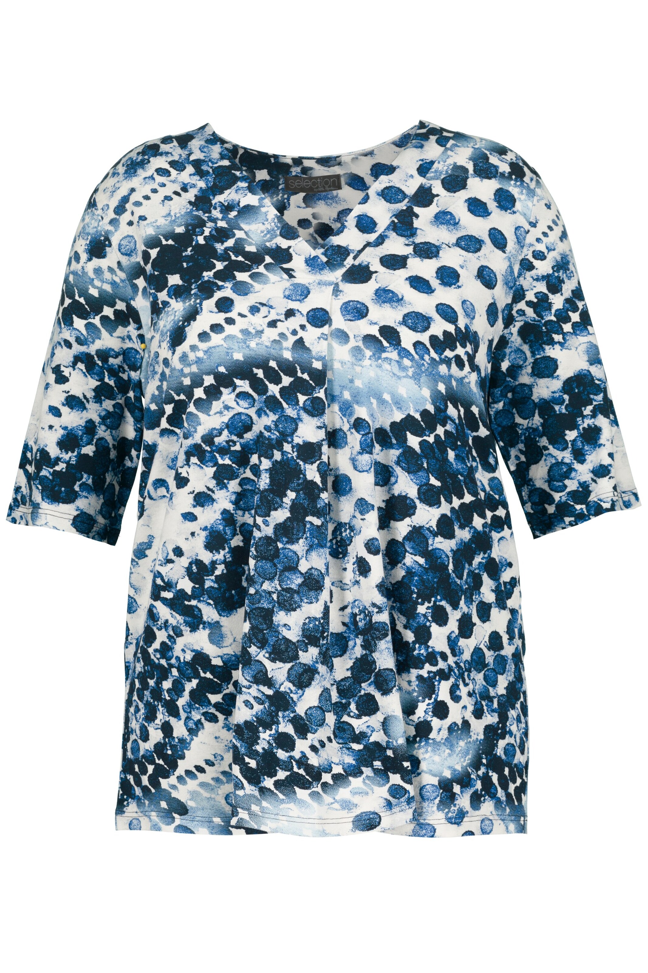 Frauen Shirts & Tops Ulla Popken Shirt in Blau, Weiß - NB17894