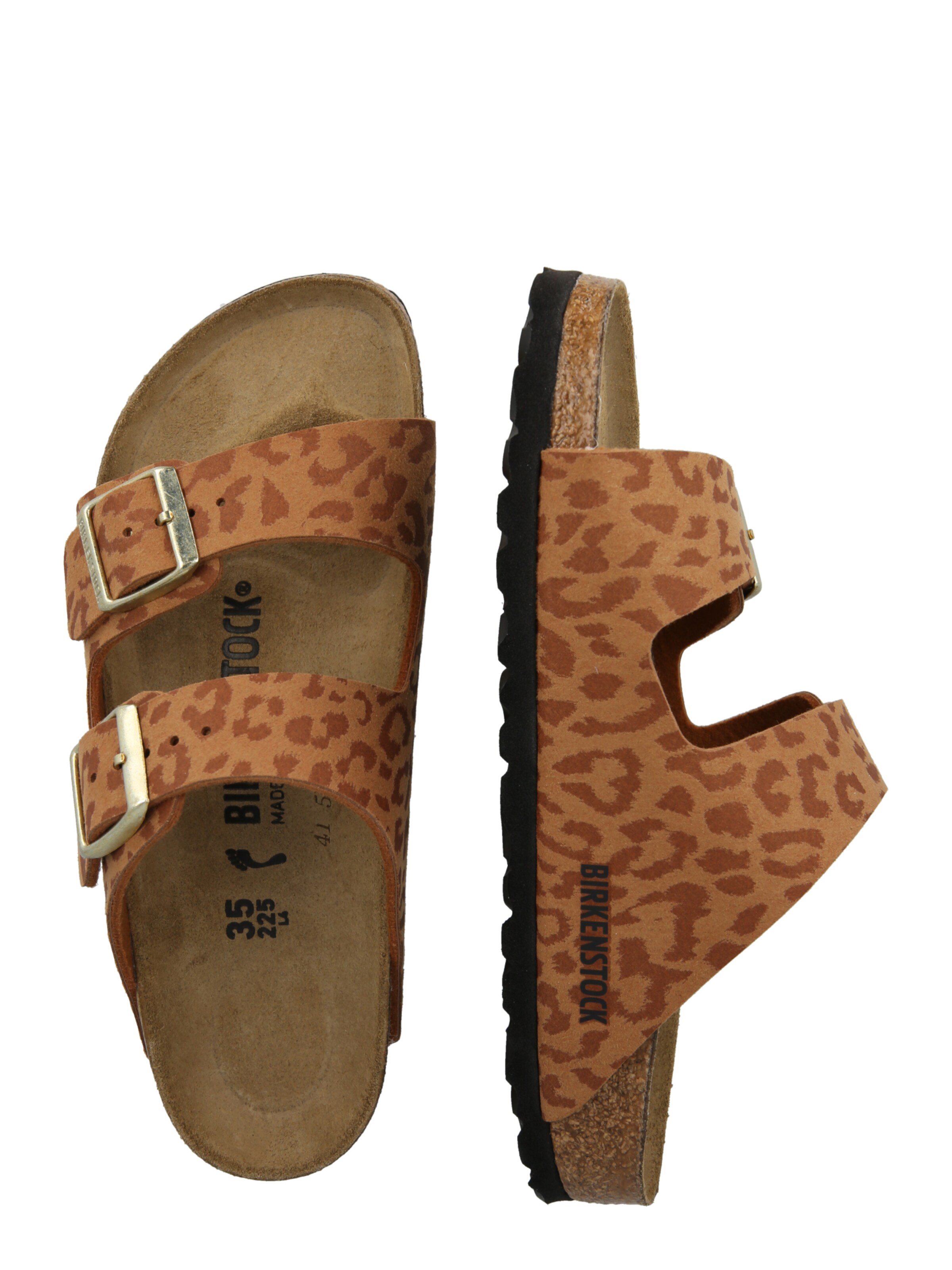 ruda BIRKENSTOCK Šlepetės 'Arizona'