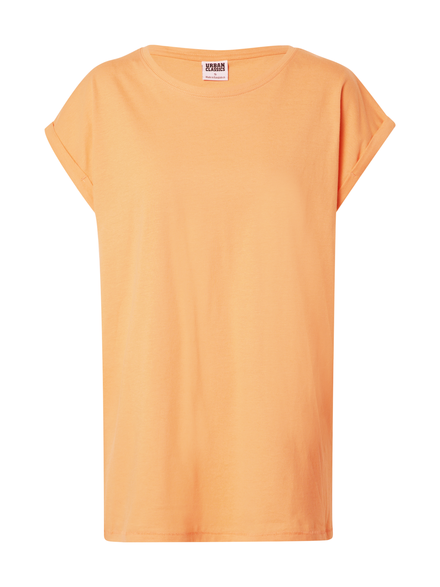 Odzież Plus size Urban Classics Koszulka w kolorze Morelowym 