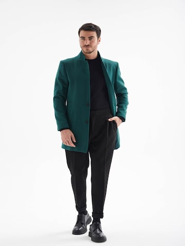 Manteau mi-saison Antioch en vert : devant