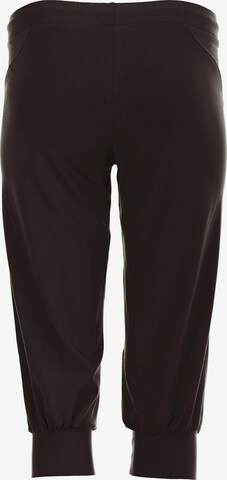 Effilé Pantalon de sport 'WBE5' Winshape en noir