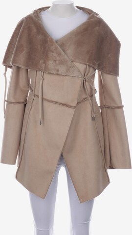 PATRIZIA PEPE Jacket & Coat in XS in Brown: front