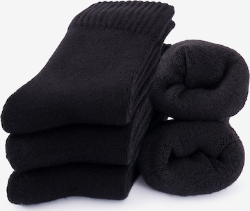 Chaussettes 'Bambus Mika' Occulto en noir : devant