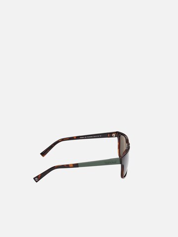 Lunettes de soleil 'Timberland TB00069 Shiny dark red 56/16/140 MAN Sunglasses' TIMBERLAND en marron