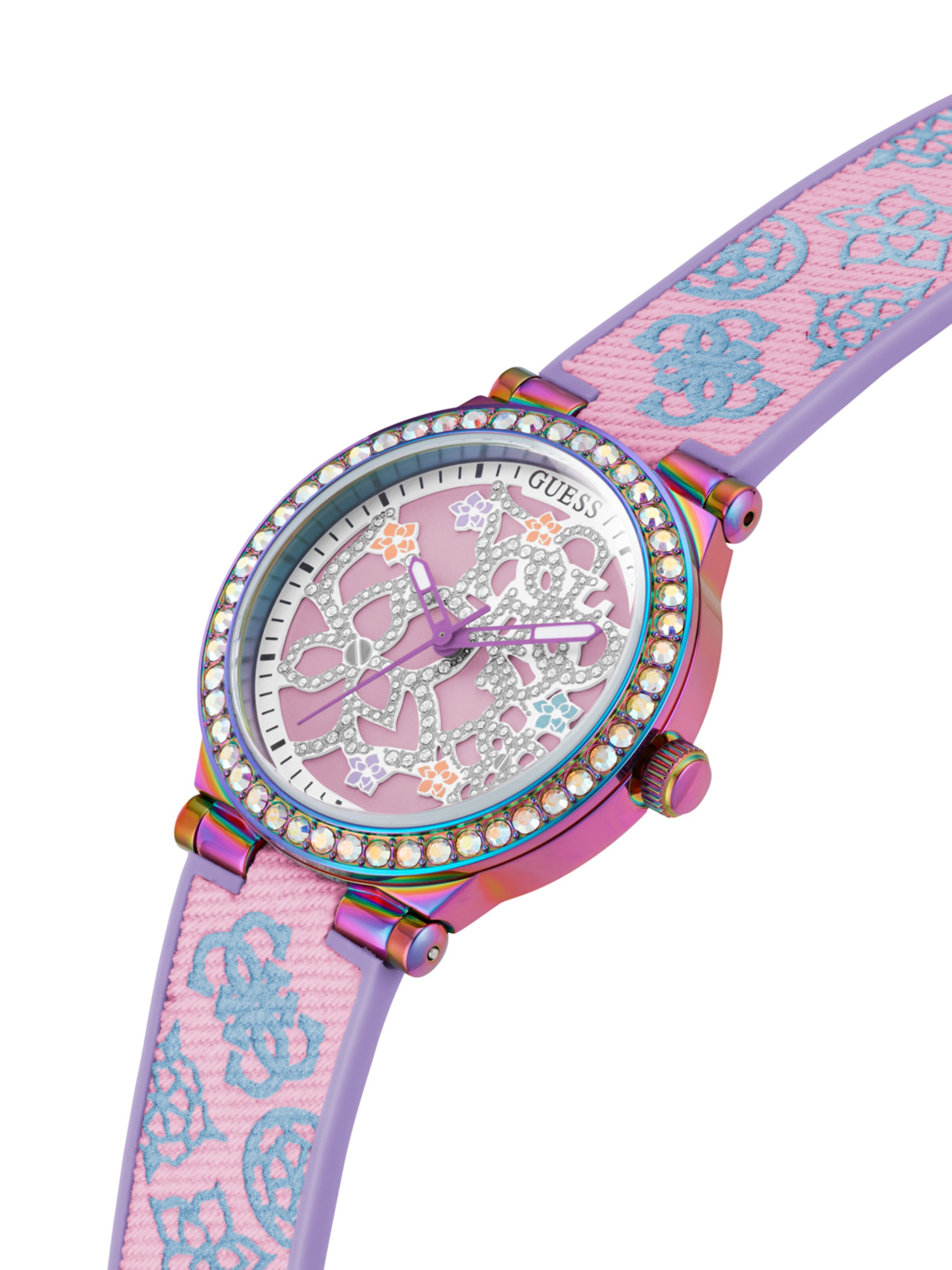 GUESS Analoog horloge 'GT LOTUS' in Roze