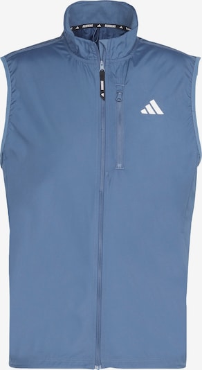 ADIDAS PERFORMANCE Sportbodywarmer 'Own the Run' in de kleur Marine / Wit, Productweergave