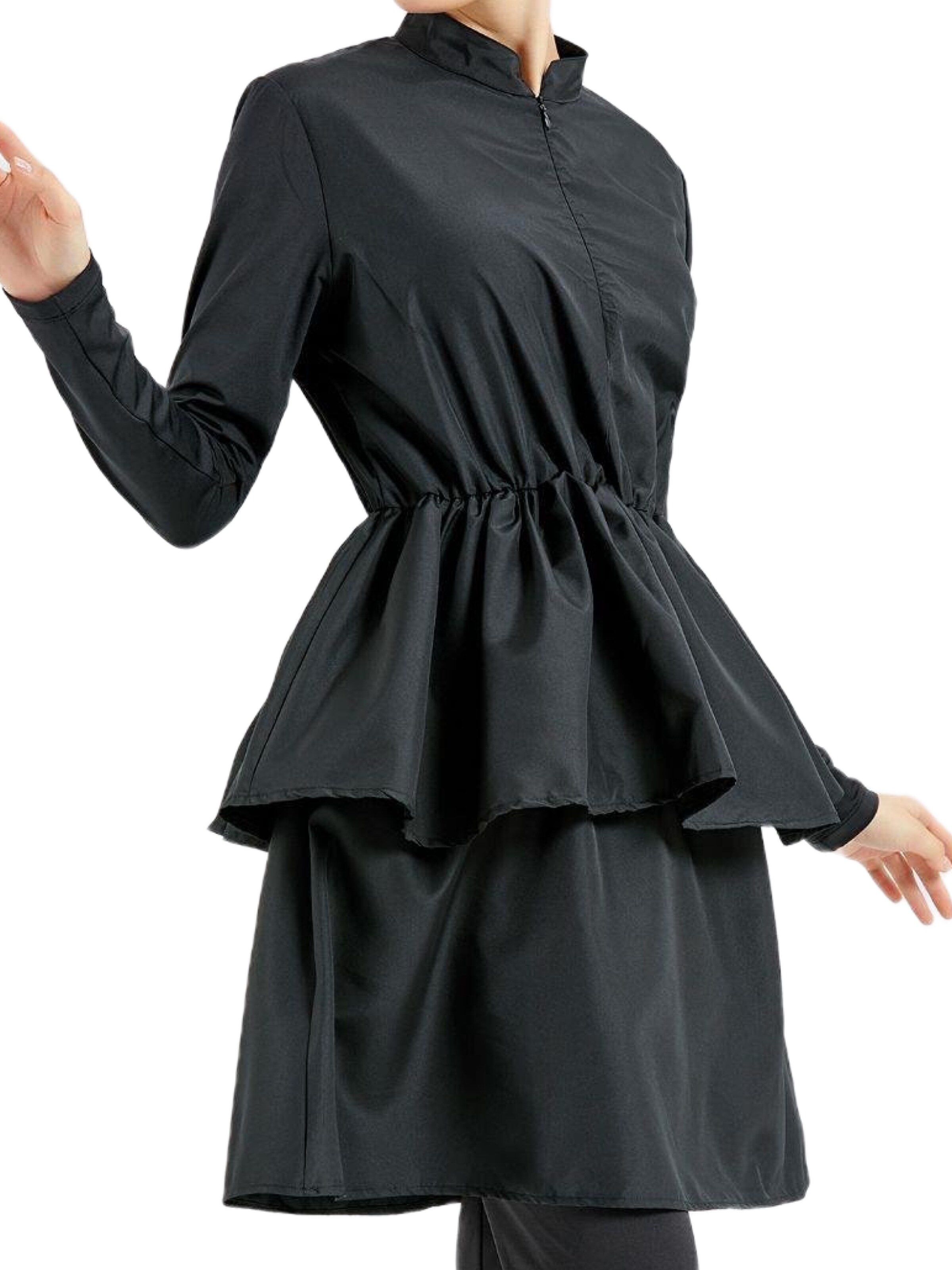 C&City Hijab Badeanzug in Schwarz