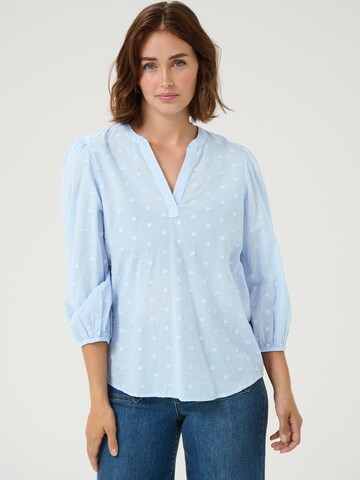 Camicia da donna 'KAjollia' di Kaffe in blu: frontale