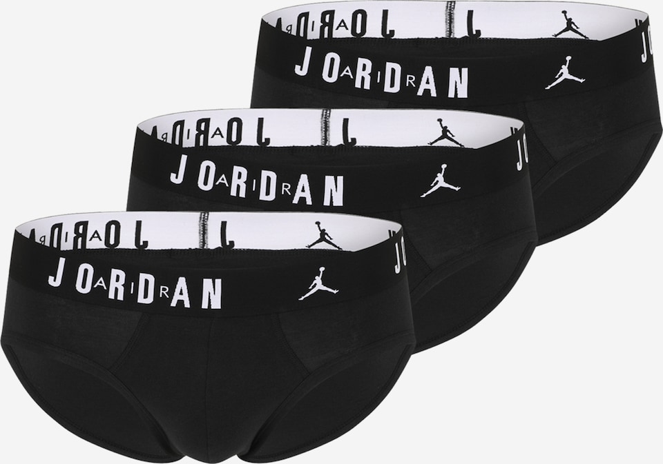 Boxeri de la Jordan pe negru: față