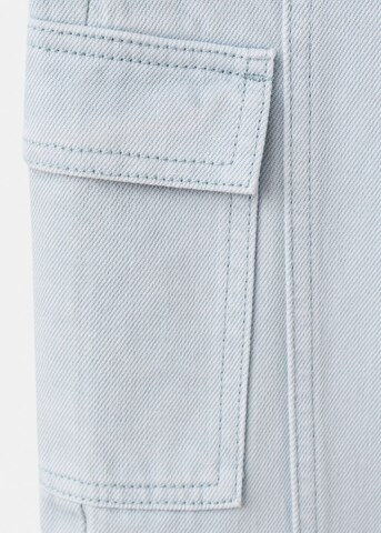 MANGO KIDS Wide leg Jeans in Blue